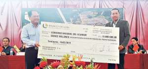 La empresa Ecuacorriente pag&oacute; al Estado $ 85 millones por regal&iacute;as anticipadas, pero pobladores del &aacute;rea de influencia reclaman los recursos.