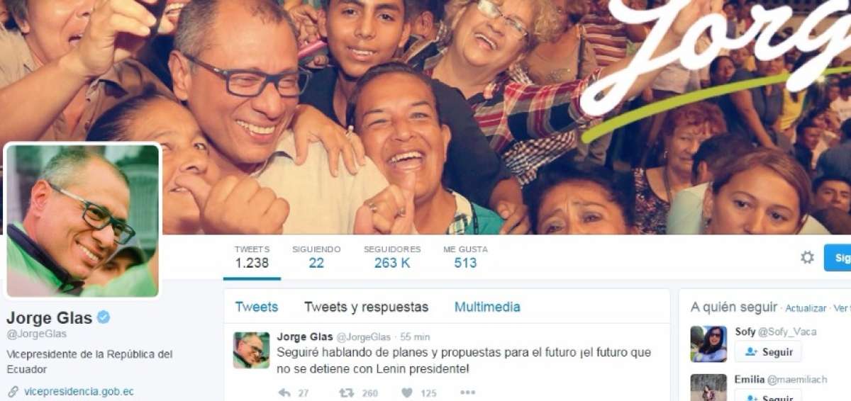 Glas: "Debo ser el candidato m&aacute;s auditado... por todos"