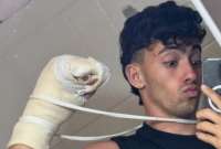 El influencer argentino Gero Arias protagonizó un escalofriante escena que fue transmitida a través de sus redes sociales