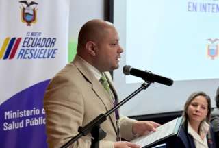 Juan Bernardo Sánchez fue designado como nuevo ministro de Salud Pública. 