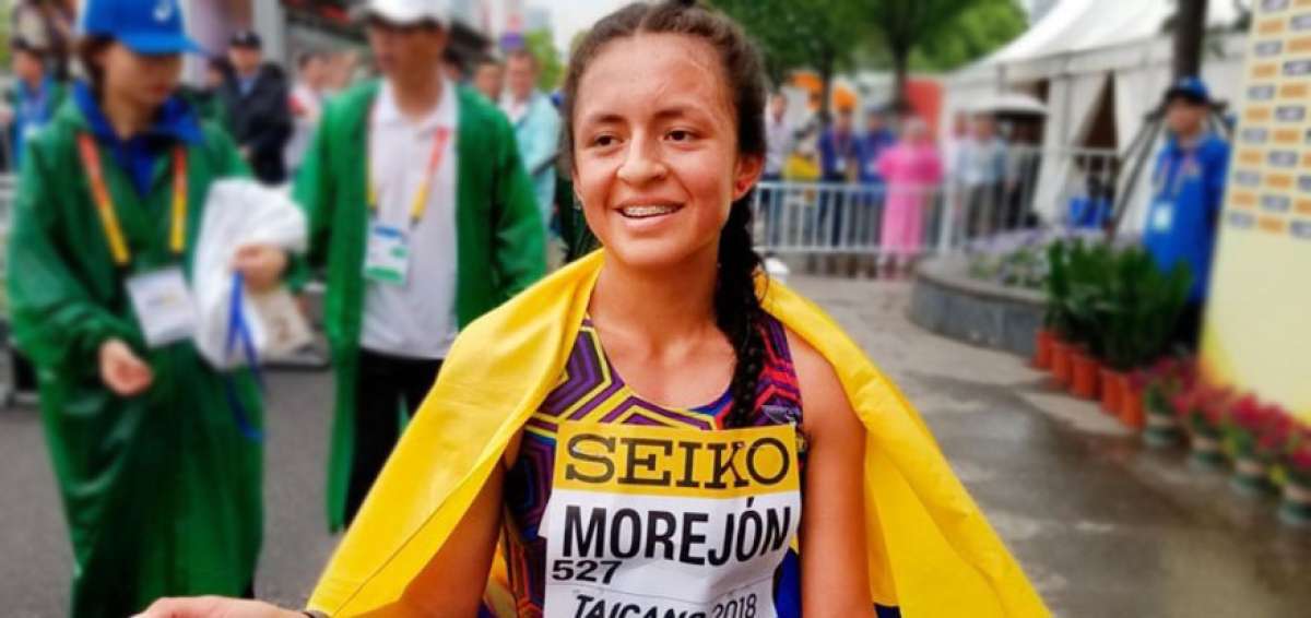 La imbabure&ntilde;a Glenda Morej&oacute;n gan&oacute; el pasado 20 de abril la medalla de oro en la Copa Panamericana de Marcha que se realiz&oacute; en M&eacute;xico.