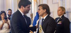 Vicepresidente Sonnenholzner particip&oacute; en la posesi&oacute;n de Luis Lacalle Pou en Uruguay