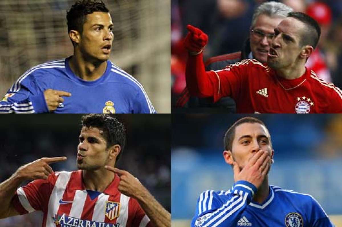 Los partidos de ida se disputar&aacute;n el 22 y 23 de abril y los de vuelta el 29 y 30 del mismo mes. Foto: EFE