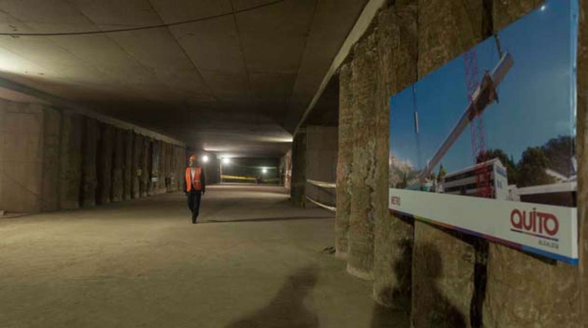 La parte subterr&aacute;nea de las estaciones multimodales El Labrador (foto) y La Magdalena del Metro est&aacute;n listas y a la espera de la llegada de las tuneladoras. Foto:  Archivo/ El Tel&eacute;grafo