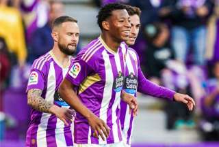 Gonzalo Plata perdió en su última presentación con el Valladolid antes de sumarse a la Selección