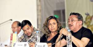 Hasta ma&ntilde;ana se dar&aacute;n talleres de cr&oacute;nicas y discusiones coyunturales sobre libertad de expresi&oacute;n, entre otros. Foto: Tomada de FNPI