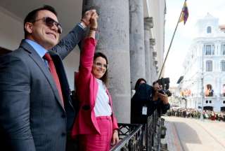 CNE proclama al binomio Noboa-Pinto como Presidente y Vicepresidenta