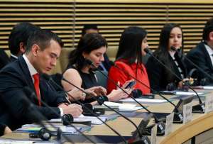 El presidente Noboa destac&oacute; que Ecuador cuenta con una matriz el&eacute;ctrica mayoritariamente renovable.