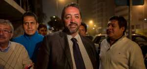 Ramiro Garc&iacute;a, luego de conocer los resultados de las elecciones. 