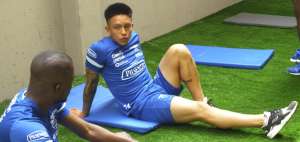 Cristian Ram&iacute;rez entrena desde ayer en la FEF.