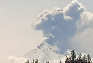 La actividad interna del Cotopaxi es moderada ascendente, según el IG. 