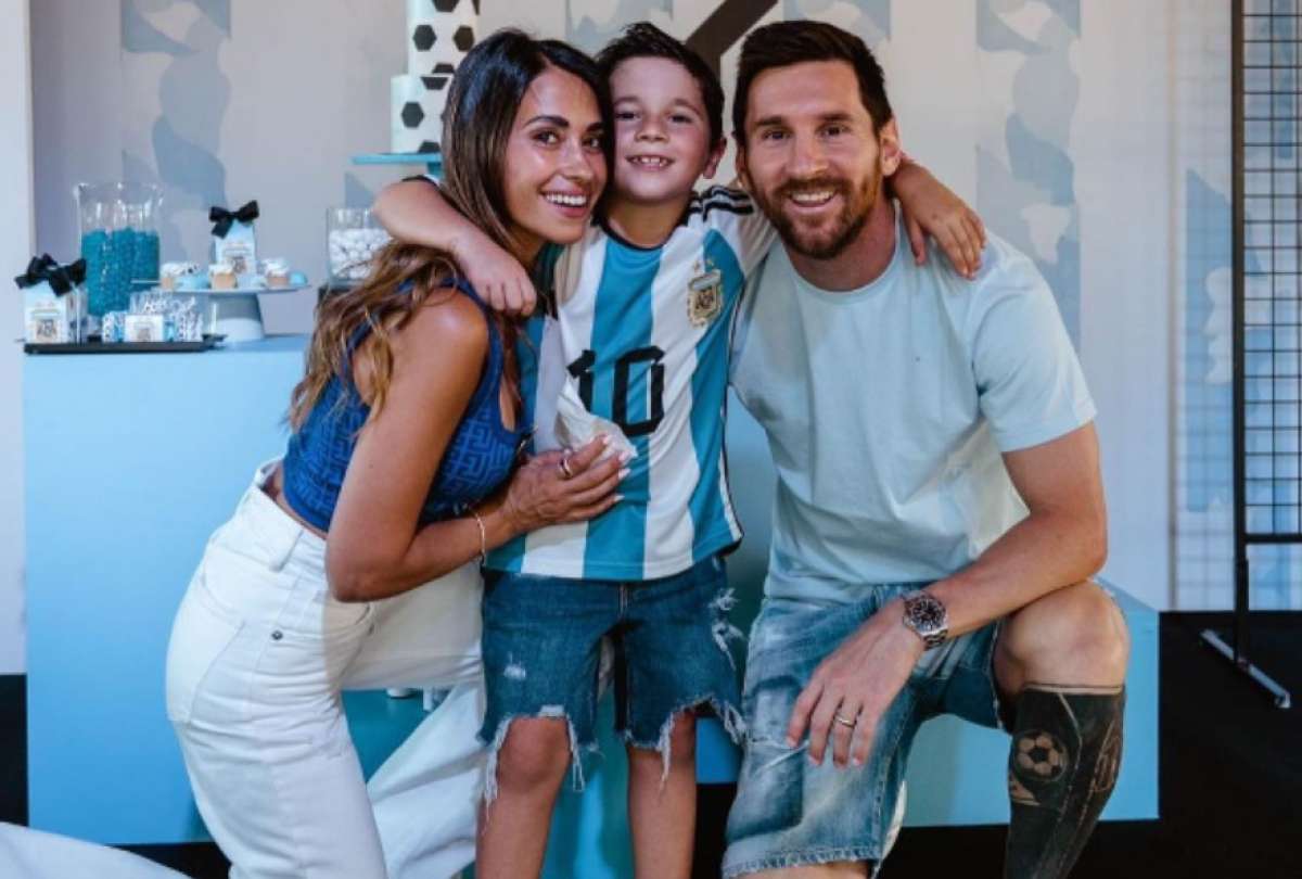 Messi asistió a los 15 años de su sobrina en Rosario, Argentina