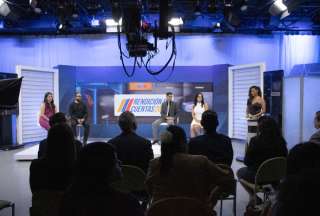 Marcela Holguín, gerenta de Comunica EP, detalló los logros alcanzados por los tres medios: Ecuador Tv, Pública FM y El Telégrafo digital.