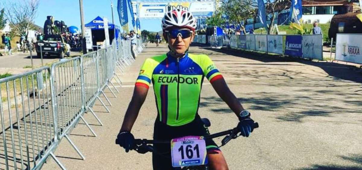 Miryan N&uacute;&ntilde;ez destaca en Brasil en ciclismo de monta&ntilde;a