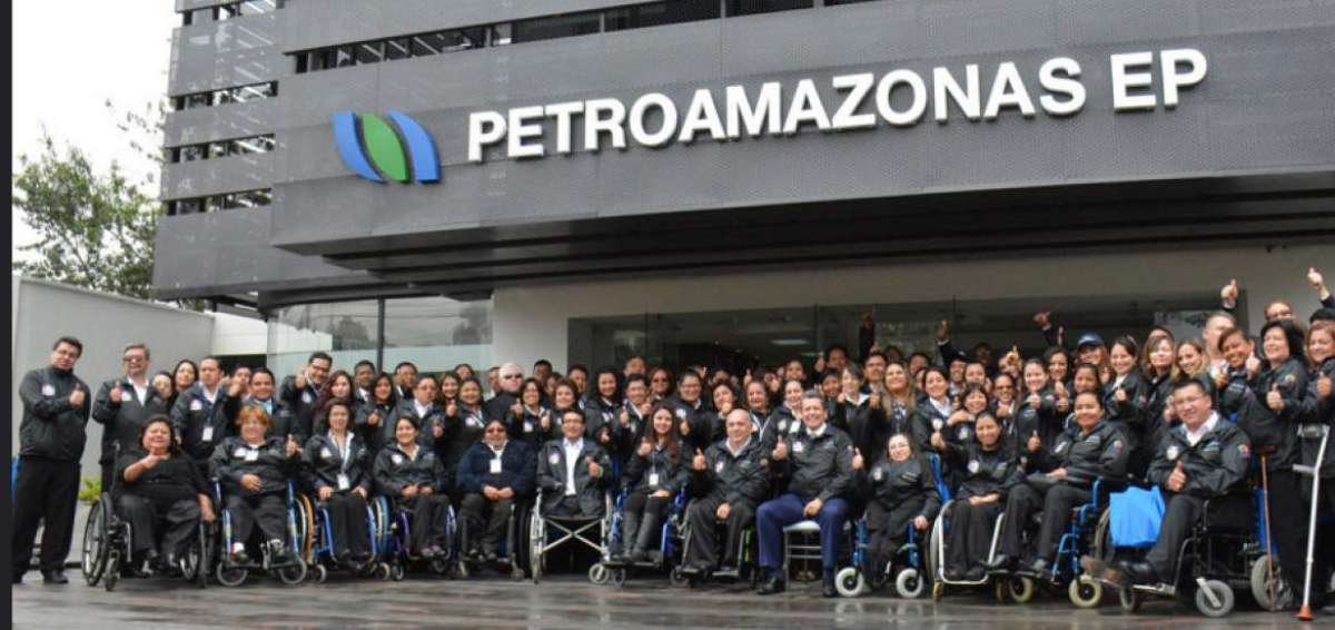 Petroamazonas incorpora a 20 personas con discapacidad