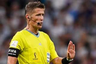 Daniele Orsato dirigirá el partido entre Argentina y Croacia