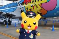 Presentan nueva línea de aviones de Pikachu