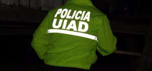 Agentes durante el operativo ejecutado en Manab&iacute;.