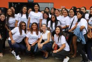 La primera dama Lavinia Valbonesi abrió una cuenta en X para dar detalles sobre el proyecto Ana. 
