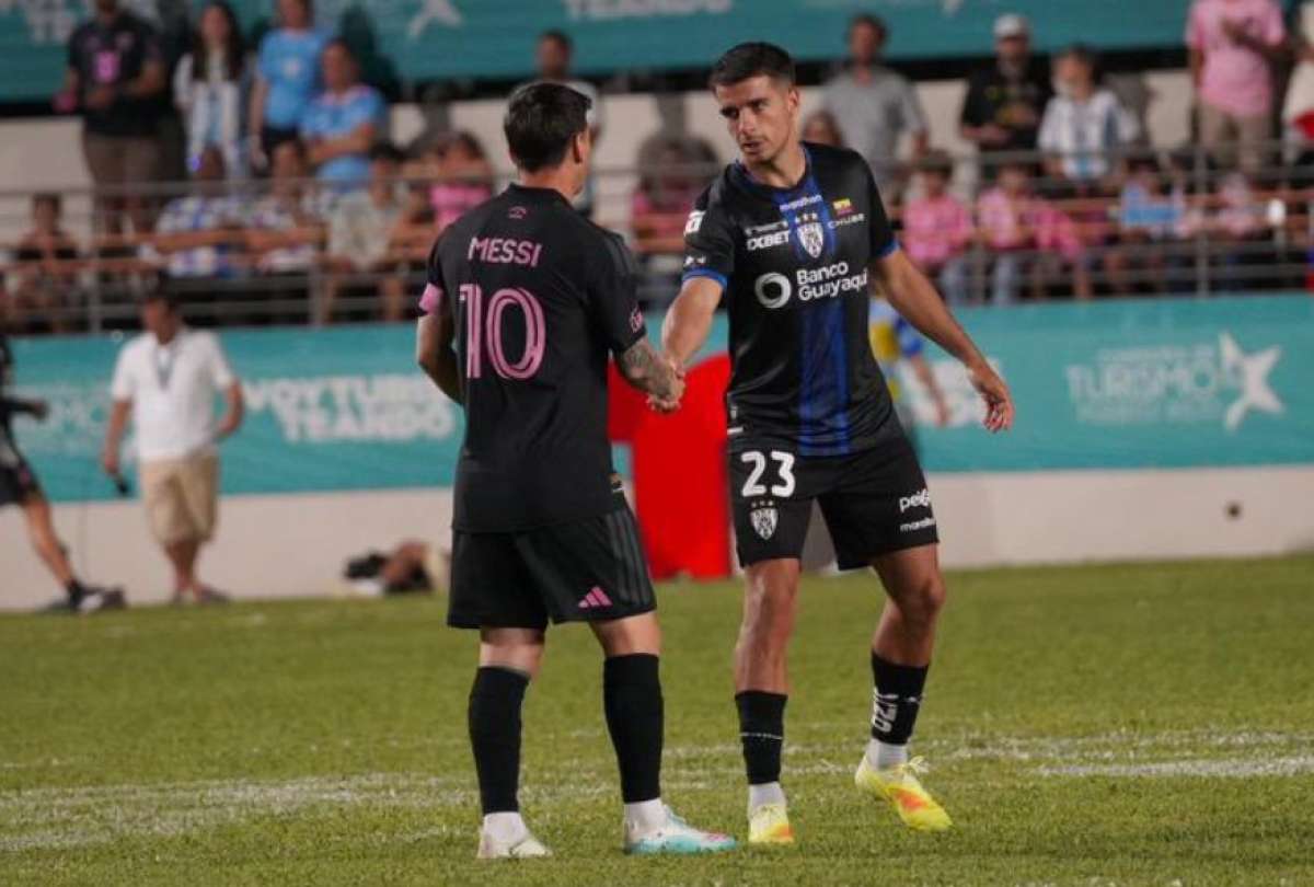 Camisetas del mismo color, empujones y gol de Messi: as&iacute; fue el Inter Miami vs. IDV