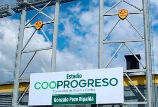 El estadio de Aucas adoptó un nombre comercial