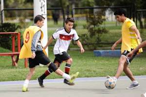 El campeonato rel&aacute;mpago se realiz&oacute; hoy en La Carolina. Foto: &Aacute;lvaro P&eacute;rez/ EL TEL&Eacute;GRAFO