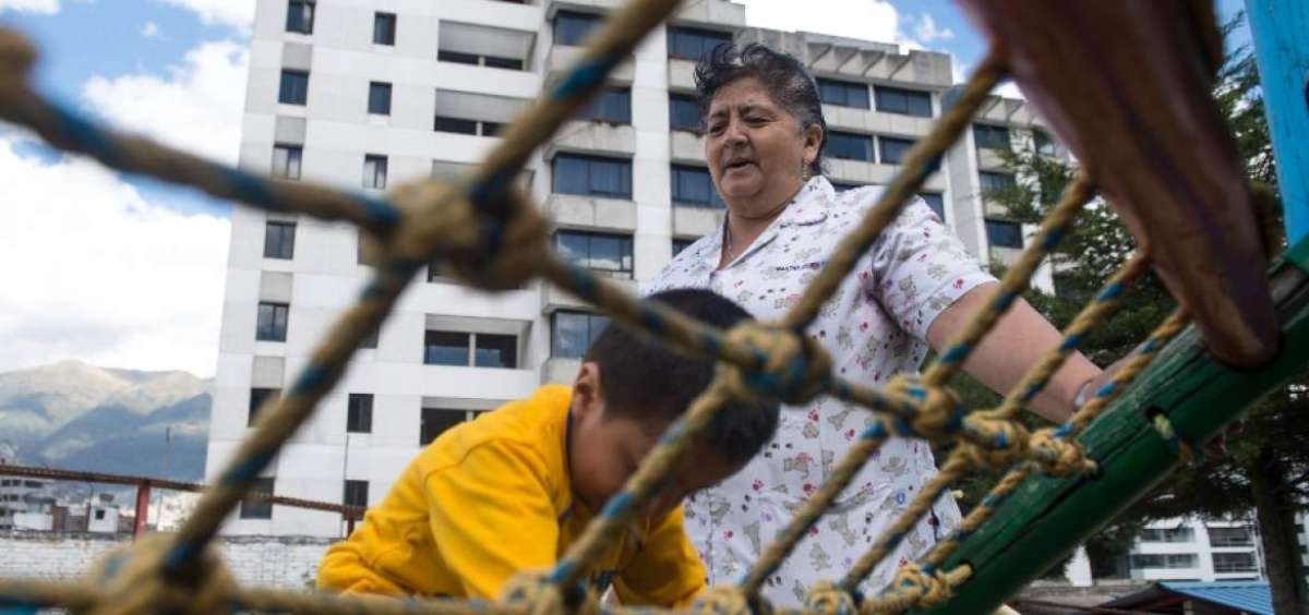 Martha Rodr&iacute;guez trabaja desde hace 30 a&ntilde;os con ni&ntilde;os. Por falta de dinero no estudi&oacute; en la universidad. 