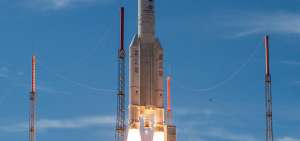 El despegue del cohete que llev&oacute; al espacio al segundo sat&eacute;lite lanzado por la Agencia Espacial Europea (ESA, por sus siglas en ingl&eacute;s), fue retransmitido por cadenas televisivas. El EDRS-C es de transmisi&oacute;n de datos.      