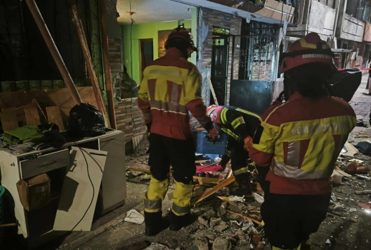 Los paramédicos atendieron a seis personas por una deflagración ocurrida en Solanda, en el sur de Quito.