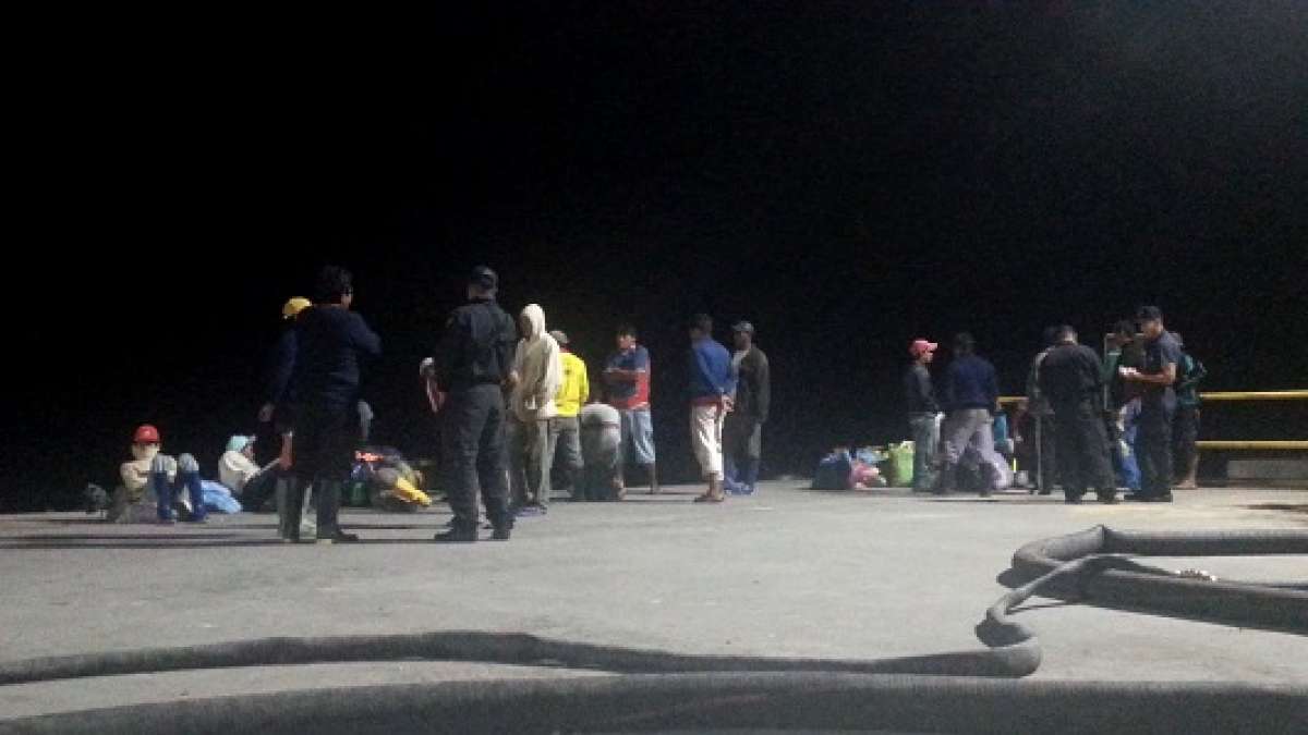 45 ciudadanos peruanos fueron detenidos en aguas ecuatorianas