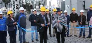 El ministro Medardo Cadena inaugur&oacute; la obra que proveer&aacute; de energ&iacute;a el&eacute;ctrica a 25 mil personas de Pujil&iacute; y de su zona de influencia.