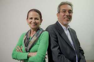 :&Eacute;rika Sylva Charvet y Rafael Quintero. 