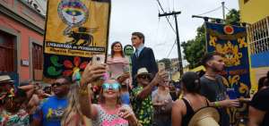 Jair y Michelle Bolsonaro, y Hulk en el carnaval. Hubo tambi&eacute;n una figura de Freddie Mercury, aunque al presidente de Brasil no le gustar&iacute;a su compa&ntilde;&iacute;a. 
