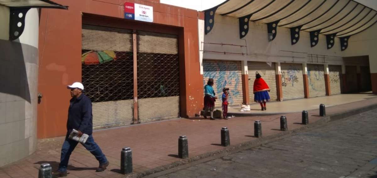 En Cuenca, los mercados fueron cerrados por temor a los saqueos,
