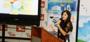 Maritza Delgado, colaboradora de Inictel