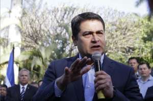 Orlando Hern&aacute;ndez asumi&oacute; el poder en Honduras este a&ntilde;o.