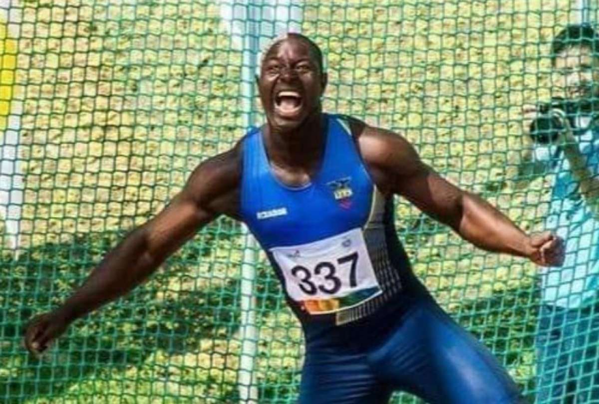 Juan Caicedo, durante su participaci&oacute;n en los Juegos Ol&iacute;mpicos. 