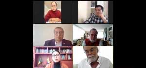Los consejeros del CNE se reunieron mediante videoconferencia para aprobar el aplazamiento de la fase del cambio de domicilio.