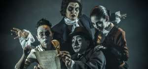 La dramaturgia y la direcci&oacute;n estuvieron en manos de Fernando Loor, quien en la obra interpreta al ente Jutiz, un personaje m&iacute;tico que hace cumplir la ley.