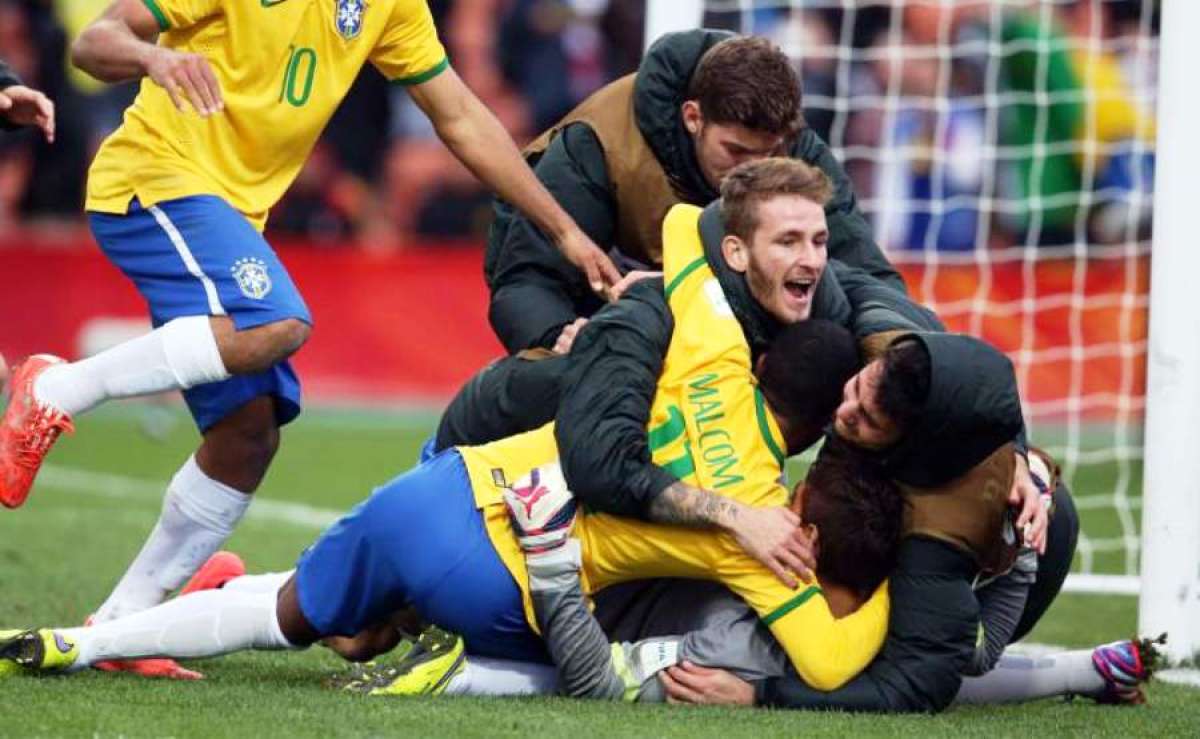 Al igual que contra los uruguayos en octavos de final, la Canarinha de Rogerio Micale se llev&oacute; el triunfo por la v&iacute;a de los penaltis. Foto: Internet