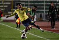 Kendry Páez anotó el primer gol ante Bolivia