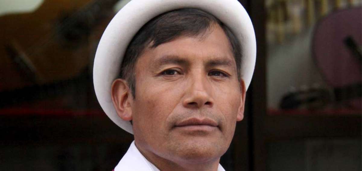 Un educador ind&iacute;gena con esp&iacute;ritu Chibuleo