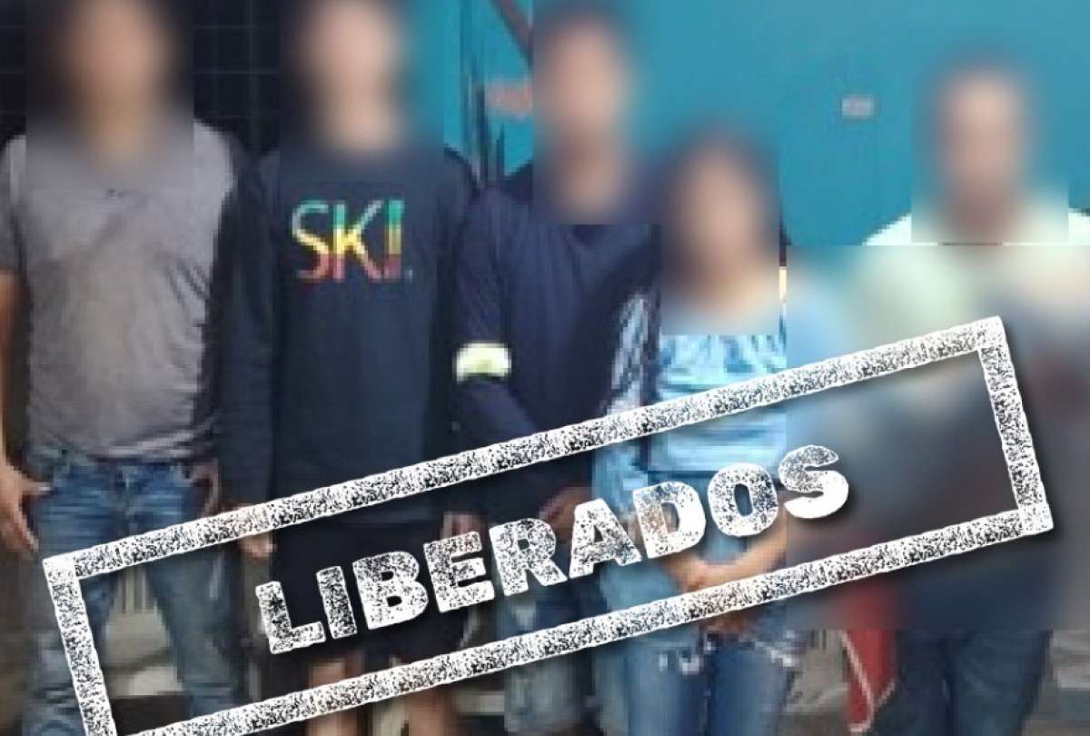 Seis personas, incluidos tres menores de edad, fueron liberadas por la Policía Nacional en Los Ríos.