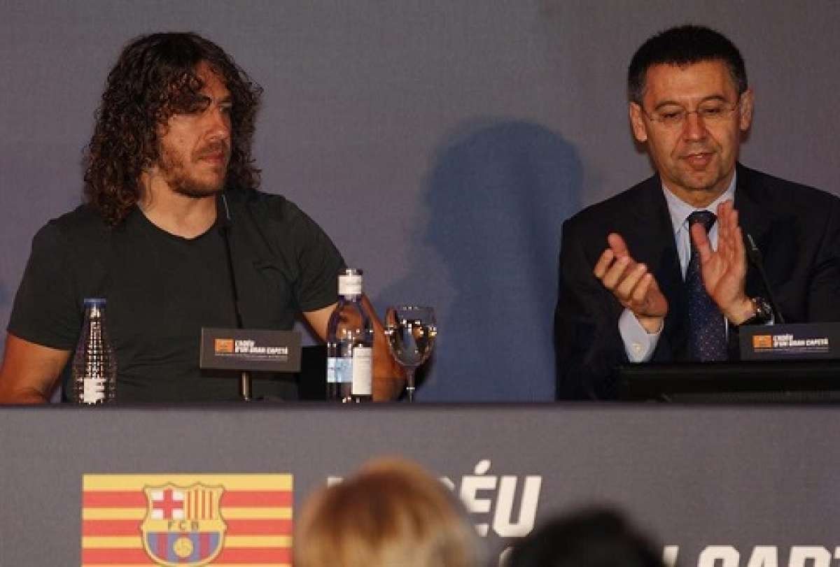 Lesiones alejan a Puyol del f&uacute;tbol (VIDEO)