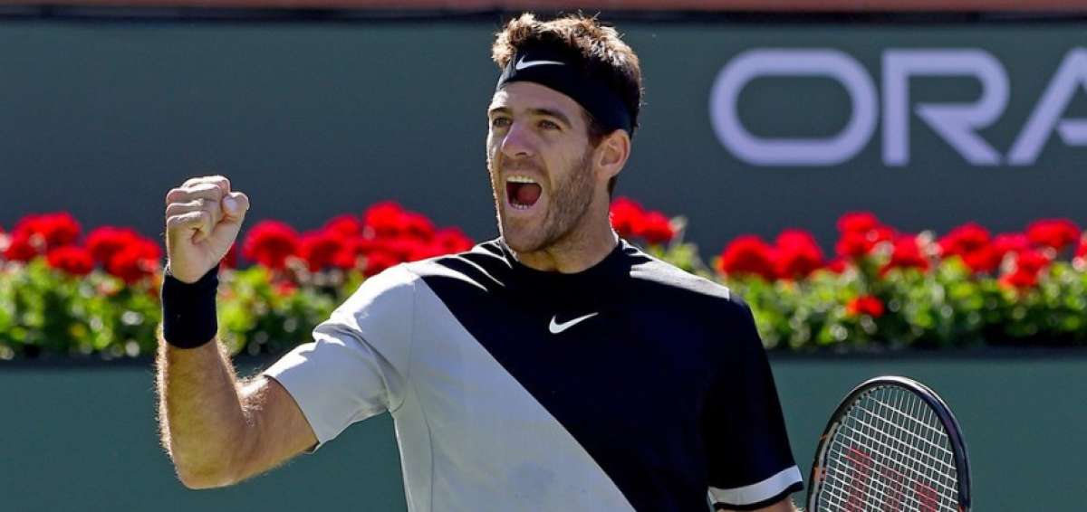 Juan Mart&iacute;n Del Potro, campe&oacute;n en Indian Wells por primera vez