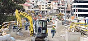 Los trabajos en el sector de Milchichig fueron los que m&aacute;s tardaron, incluso se presentaron demandas por parte de los due&ntilde;os de terrenos.