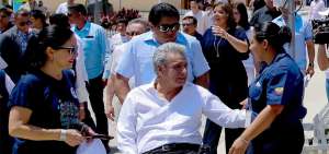 El primer mandatario, Len&iacute;n Moreno, dedic&oacute; la mayor parte de su cadena informativa para tratar el tema de la seguridad en la frontera con Colombia.