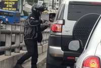 Policía detuvo a cuatro personas que se dedicaban a robar a conductores en Quito