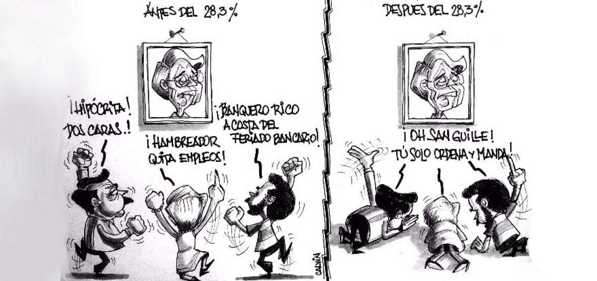 La caricatura del d&iacute;a