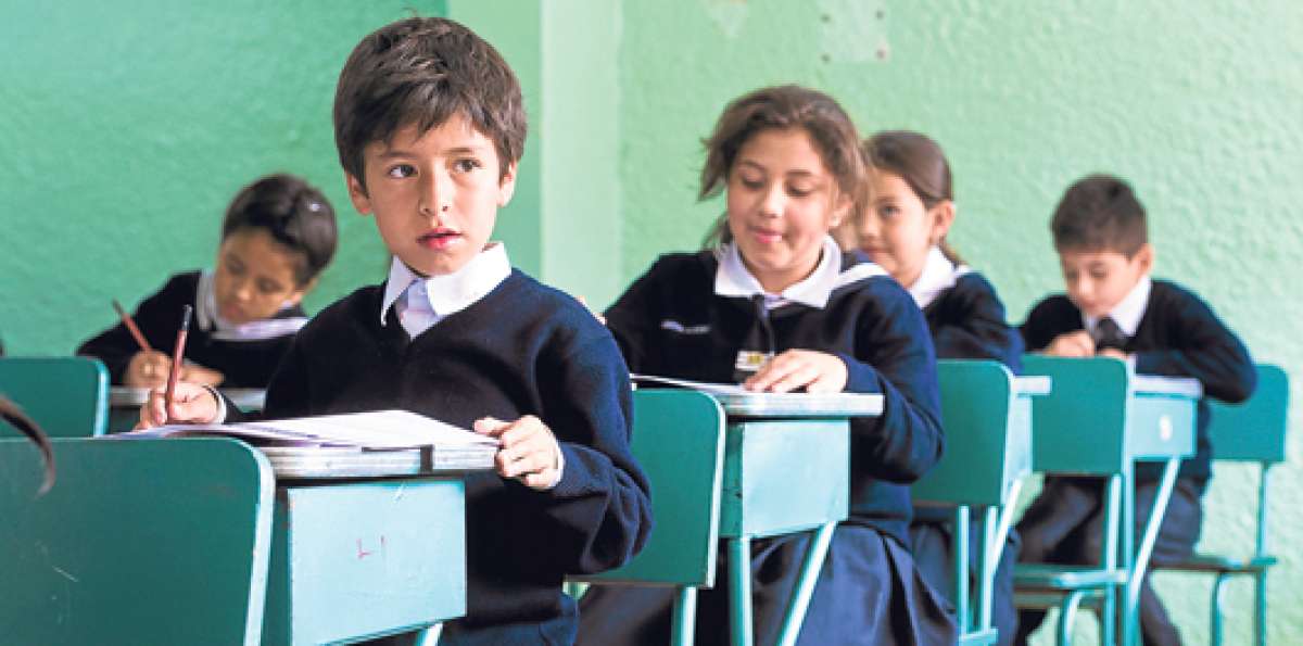 Este a&ntilde;o ser&aacute; la primera evaluaci&oacute;n censal para todos los alumnos de s&eacute;ptimo de educaci&oacute;n b&aacute;sica. Foto: Archivo / El Tel&eacute;grafo